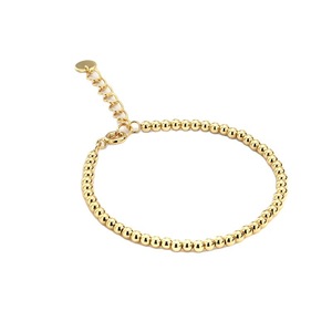 Pulsera de Eslabones Cubanos para Mujer, Cadena de Latón Chapada en Oro de 18K, Joyería Minimalista Brillante, Accesorio de Moda - Product Image 4