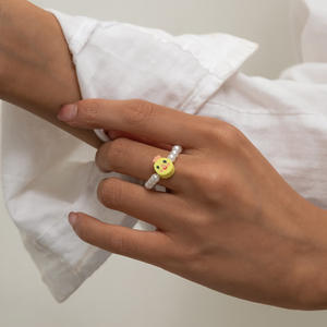 Anillos <span class=keywords><strong>de</strong></span> Perlas <span class=keywords><strong>de</strong></span> Imitación en Oferta, Anillos <span class=keywords><strong>de</strong></span> <span class=keywords><strong>Arcilla</strong></span> Polimérica con Forma <span class=keywords><strong>de</strong></span> Estrella, Animalitos, Mariquita, <span class=keywords><strong>Rana</strong></span>, <span class=keywords><strong>Anillo</strong></span> <span class=keywords><strong>de</strong></span> Acrílico para Mujeres y Niñas - Product Image 5