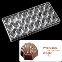Kuchen Dekorations werkzeuge Schokoriegel form Polycarbonat Acryl Schokoladen formen Silikon form für Kuchen werkzeuge