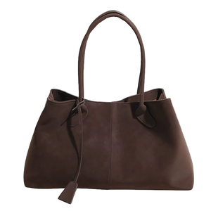 Bolsa Tote Vintage de Camurça para Mulheres 2025, Luxuosa, Impermeável, Antifurto, Bolsa de Ombro com Acabamento Fosco, Bolsa Diária - Product Image 4