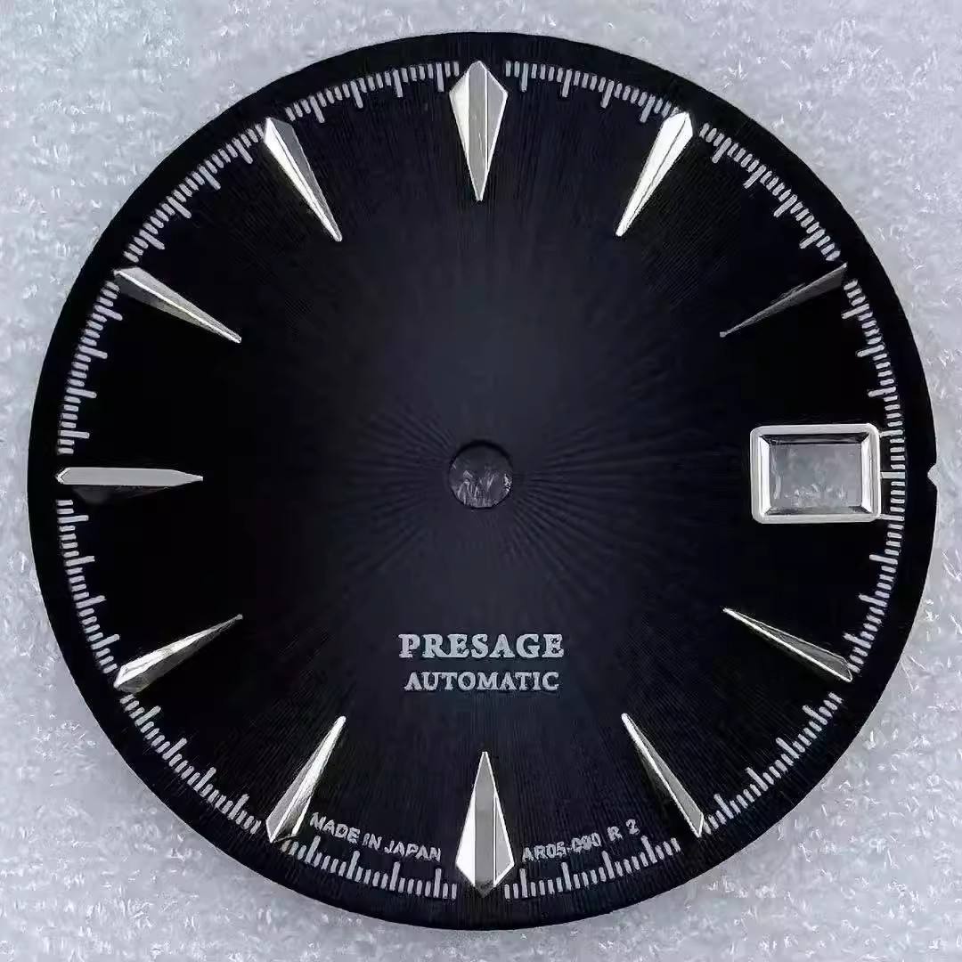 Argent noir avec logo S