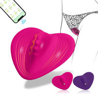 Neuer Leiser Starker G-Punkt und Klitoris-Stimulator Slip-Vibratoren mit Mini Ultra-Dünnem Schmetterlings-Design Tragbare Slip-Vibratoren für Frauen
