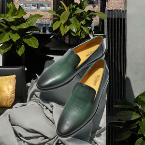 Mocassins de luxe en cuir véritable de bonne qualité pour hommes, chaussures de mariage à bout pointu, faciles à enfiler, pour l'été, l'automne et le printemps, fabriqués en Chine, taille 45 - Product Image 2