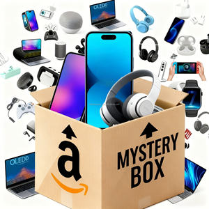 Caja Misteriosa Original con Electrónicos Aleatorios de Alta Calidad, <span class=keywords><strong>Gadgets</strong></span>, Teléfono, Laptop, Lentes Inteligentes, Paquete Sorpresa de Tecnología de <span class=keywords><strong>Amazon</strong></span> - Product Image 1