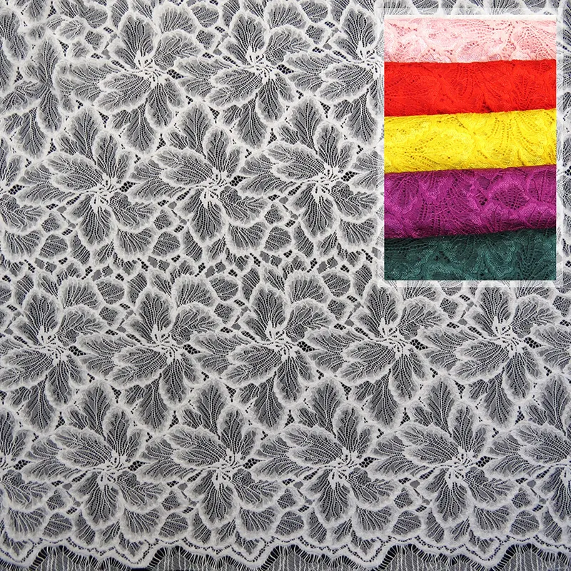 Lace Fabric High Quality Cheap Cotton Wedding Lace Embroidered Fabrics