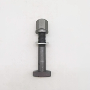 China Manufacturing Wholesale Free Samples Wheel T Bolt M20x2 X130mm <b>Grey</b> Color - Product Image 4