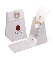 Boîte d'emballage triangle unique personnalisée Boîte de parfum Impression de logo Élégance Sens du design avec huile essentielle Boîte d'emballage pour bougie