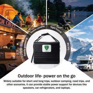 Stazione di Alimentazione Portatile <span class=keywords><strong>TAKA</strong></span> BH-12200 120W USB-C LiFePO4 con Pannello Solare MPPT per Uso Esterno e di Emergenza, Vendita Diretta dalla Fabbrica - Product Image 2