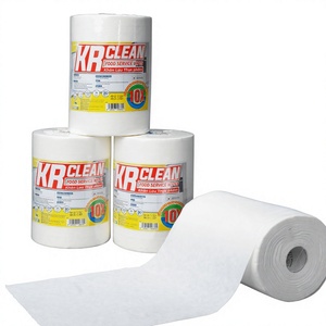 Toallitas Desechables para Cocina 20x25cm 200 Hojas, Paño Absorbente No Tejido, 4kg, para Secar Carne, Pescado y Frutas, KRClean - Product Image 1