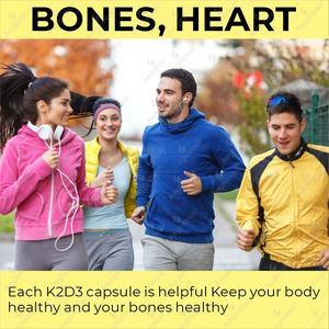 K2<span class=keywords><strong>วิตามิน</strong></span> aeglewell พร้อมอาหารเสริม D3สูตร Non-GMO กลืนง่ายและ D & <span class=keywords><strong>K</strong></span> Complex 60แคปซูลรองรับกระดูกและหัวใจ - Product Image 6