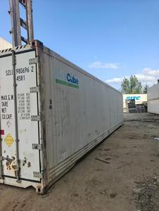 Conteneur frigorifique d'occasion 40RH, 40 pieds High Cube, capacité de 67,5 m³, conteneur de stockage frigorifique à vendre - Product Image 3