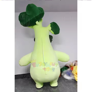 Costume Gonfiabile da Mascotte Broccoli per Adulti - Unisex, per Eventi di Promozione Alimentare con Ventilatore - Product Image 2