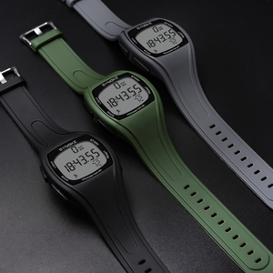 Reloj deportivo resistente al agua con grabación de tiempo, conteo de pasos 3D, deportes, estudiante masculino, reloj electrónico con luz nocturna multifuncional - Product Image 4