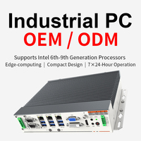 Ordinateur industriel YANKONG 3*LAN 6*USB intégré sans ventilateur 2 ports COM Edge Computing IPC-Y6 Intel Celeron 64 Go de RAM 1 To Linux