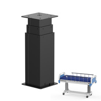 Système de colonne de levage télescopique industrielle en aluminium robuste pour table, capacité de charge 200 kg, pour équipement de diagnostic ophtalmique
