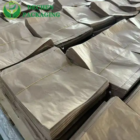 Bags Food Thailand Food Square Bottom Bag Food Grade Paper Bags