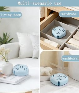 Support de douche en silicone pour bombes de bain avec ventouse, diffuseur d'accessoires de douche pour salle de bain, chambre et voiture - Product Image 4