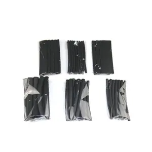 LDDQ 53pcs Heat shrinkable tube Black kit 3:1 Adhesive glue Guaina termo restringente Gaine thermo Cable sleeve Heat shrink Wrap
