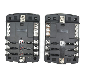 Bloque de Fusibles de Cuchilla ST de 100 Amperios/32V CC, 6 Circuitos con Barra Negativa y Cubierta - Product Image 5