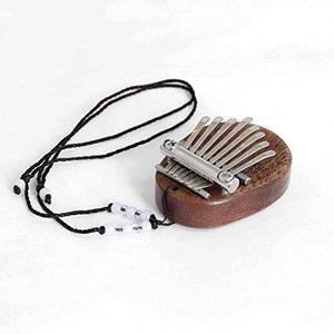 8 Key Mini Kalimba exquisite <strong>Finger</strong> <strong>Thumb</strong> Piano Marimba Musical good accessory Pendant Gift - Product Image 2