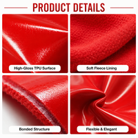 Tela Ligera, Transpirable e Impermeable con Revestimiento de TPU 150D, Color Personalizado, para Ropa Deportiva, Uso en Exteriores y Parques Acuáticos