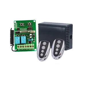DC 12V 2CH Kênh Không Dây <span class=keywords><strong>RF</strong></span> Điều Khiển Từ Xa Chuyển <span class=keywords><strong>Transmitter</strong></span> Nhận Được - Product Image 1