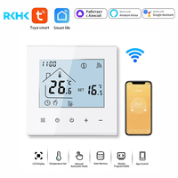 Thermostat WiFi avec Alexa, Google Smart Life, panneau tactile numérique, contrôleur de température, application Tuya pour le chauffage domestique, chaudière, plancher
