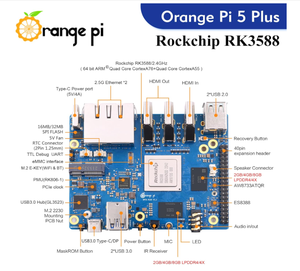 Aismartlink <span class=keywords><strong>Orange</strong></span> Pi 5 Plus 16 Go Rockchip RK3588 Ordinateur 8 cœurs Décodage vidéo 8K <span class=keywords><strong>Carte</strong></span> de développement open source Nouveau produit - Product Image 3