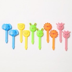 Nouvelle ferme d'animaux mignon variété de Mini ténédores signe dessin animé pour enfants ensemble de fourchettes à fruits créatif de qualité alimentaire Bento pics pour les enfants - Product Image 5