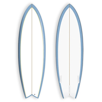 Nouvelle planche de surf au design innovant, type Fish Tail, en époxy, longboard
