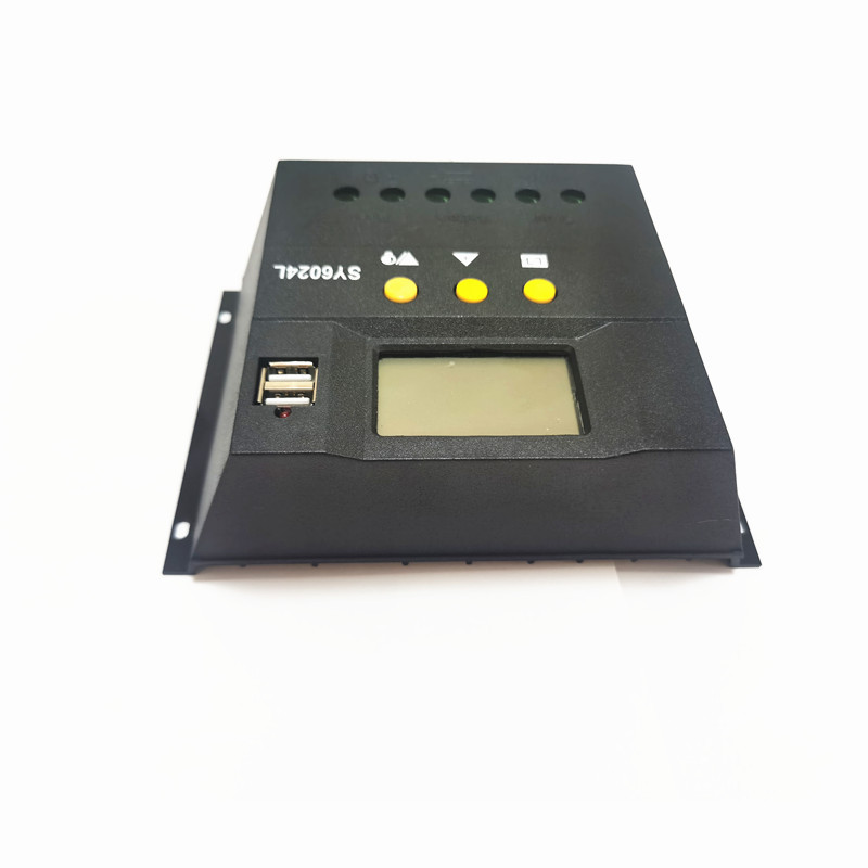 Contrôleur De Charge Solaire PWM 12/24V – écran LCD, Sélection 10/20/30A, Double Chargeur