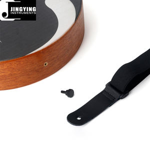 2024 serie di tamburi latini di musica Jingying, commercio all'ingrosso portatile in mogano Mini Cat hat Drum Travel Round Cajon tamburi - Product Image 3