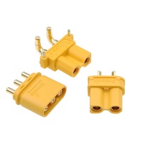 Connecteur adaptateur étanche XT90E-F/XT90E-M XT60 XT30 XT30U XT60 + mâle femelle Bullet 2P plastique pour connexions de fils d'alimentation