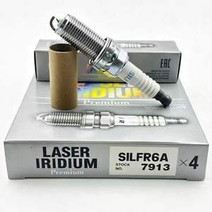 Bujía de Alto Rendimiento para Automóvil, Iridio Láser SILFR6A 7913 OE 22401-AA670 para Motor Subaru WRX Forester XT <span class=keywords><strong>EJ</strong></span> Turbo - Product Image 1