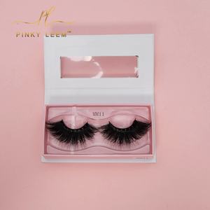 Cils en vison personnalisés Pinky Lemm, étiquette privée, étuis pour cils en vison, cils en vison 3D avec boîtes à cils - Product Image 5
