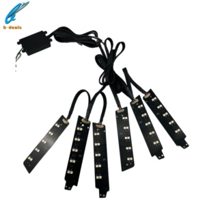 Nouvelles plaques LED RGBW contrôlées par application pour <span class=keywords><strong>feux</strong></span> <span class=keywords><strong>de</strong></span> <span class=keywords><strong>jour</strong></span> <span class=keywords><strong>Mustang</strong></span> 2015 <span class=keywords><strong>2016</strong></span> 2017 – Kit <span class=keywords><strong>de</strong></span> rétrofit - Product Image 3
