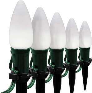 Ampoule de Noël C9 lisse opaque de remplacement à LED à gradation de qualité commerciale UL - Product Image 3