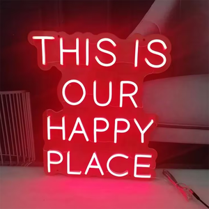 Enseigne néon LED RGB à changement de couleur pour décoration de chambre, étanche, petites commandes acceptées - Product Image 6