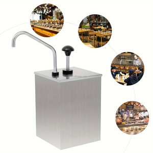 Stainless Steel Ketchup & Sauce Condiment <b>Dispenser</b> <b>Pump</b> for Commercial Kitchen Use - Product Image 2