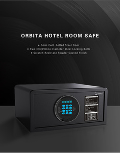 OBT-2042MG Electronic Personal Home Safe Steel <b>Locking</b> Bolts Biometric Safety With Password - Product Image 3