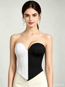 <span class=keywords><strong>Bustier</strong></span> Corset Sculptant Silhouette Sablier <span class=keywords><strong>Sans</strong></span> Bretelles Dos à Lacets Utilisation Quotidienne Fêtes et Occasions Formelles Femme - Product Image 1