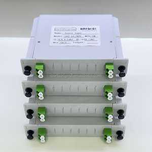 Divisor de Fibra Óptica Tipo Inserto 1x2 LC APC SM, Caja Divisora de Fibra Monomodo, Módulo LGX, Disponible para OEM - Product Image 5