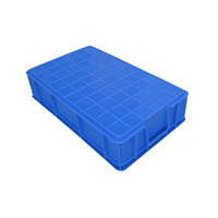 Plateaux et Conteneurs de Rangement en Plastique Écologiques et Durables, Palettes en Plastique Empilables Colorées avec Diviseurs, Caisses en Plastique – Vente Chaude