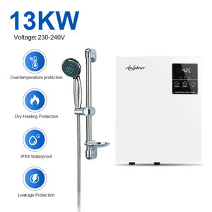 Calentador Eléctrico Instantáneo de Doble Potencia 12000W 13000W, Clase C de Ahorro Energético, para Gran Flujo, Demanda de 6L por Minuto - Product Image 3
