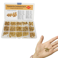 Kit d'écrous thermofusibles en laiton OEM ODM pour carénage de moto en plastique