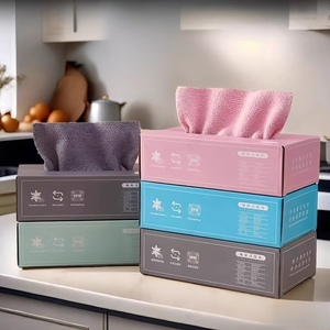 Lot <span class=keywords><strong>de</strong></span> 20 chiffons microfibres absorbants pour cuisine, torchons anti-graisse, serviettes <span class=keywords><strong>de</strong></span> <span class=keywords><strong>table</strong></span>, essuie-tout pour la maison - Product Image 1