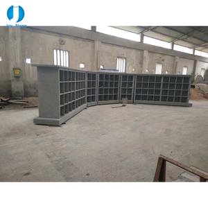 Columbario de Diseño de 8 Nichos, Estilo Americano, Granito Gris Chino, Negro Absoluto, para Cementerio - Product Image 5