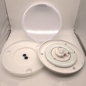 Lámpara de Techo <span class=keywords><strong>LED</strong></span> Redonda de Superficie Regulable de 12.6 Pulgadas, Eficiente Energéticamente, 220-240V 3000-4000K, <span class=keywords><strong>Luminarias</strong></span> de Techo para Interiores - Product Image 3
