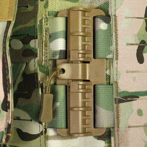 Chaleco Táctico Modular MOLLE de Nailon con Camuflaje y Protección Completa, Portaplacas Táctico Ajustable para Entrenamiento al Aire Libre - Product Image 5