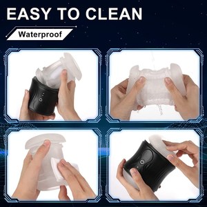 Juguetes Sexuales para Hombres, Masturbador Masculino con Vibración Potente, Vagina Artificial de Bolsillo con 10 Modos - Product Image 4